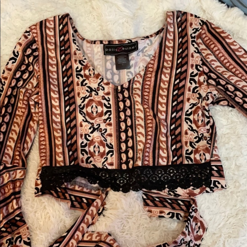 Polly & Esther crop top